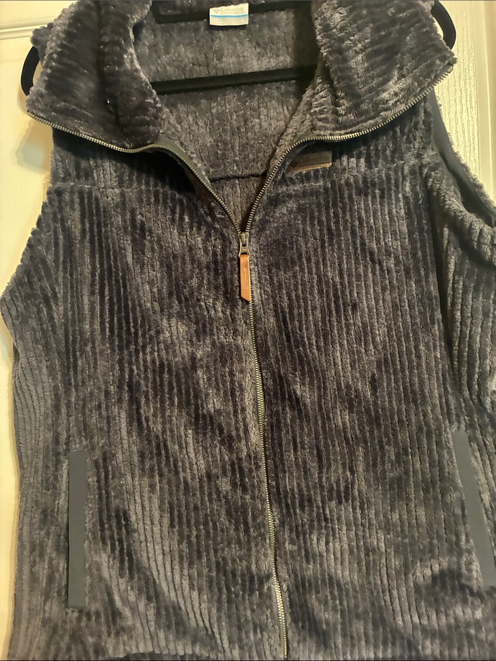 Columbia Plush Ribbed Zip Jacket - Charcoal - Picture 4 of 6